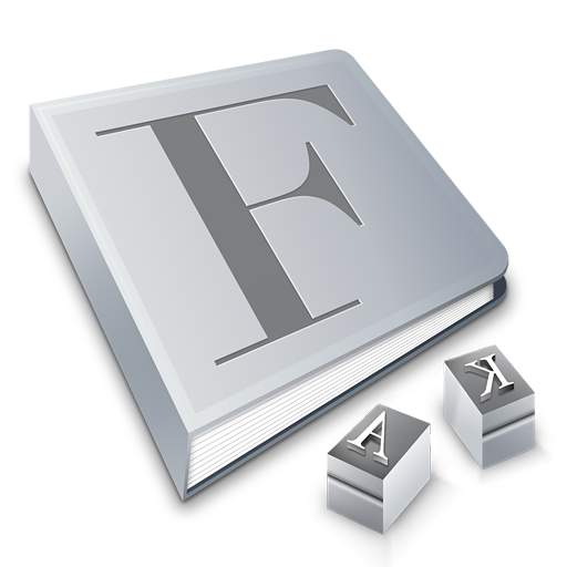 Mac OS X Font Book icon