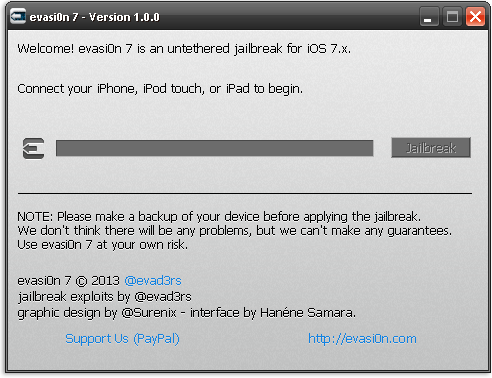 How to Jailbreak using evasi0n