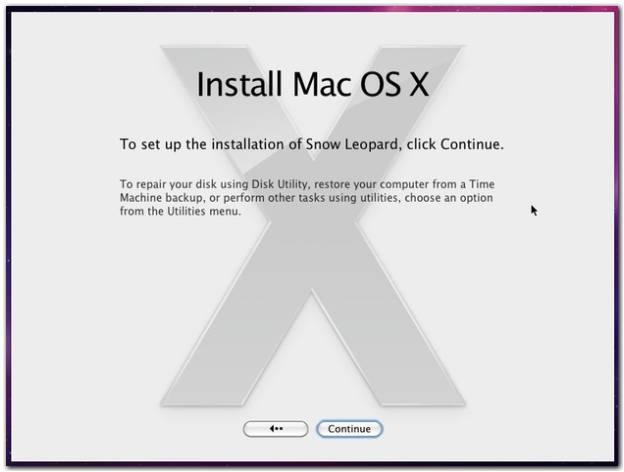 how to clean install mac os x leopard